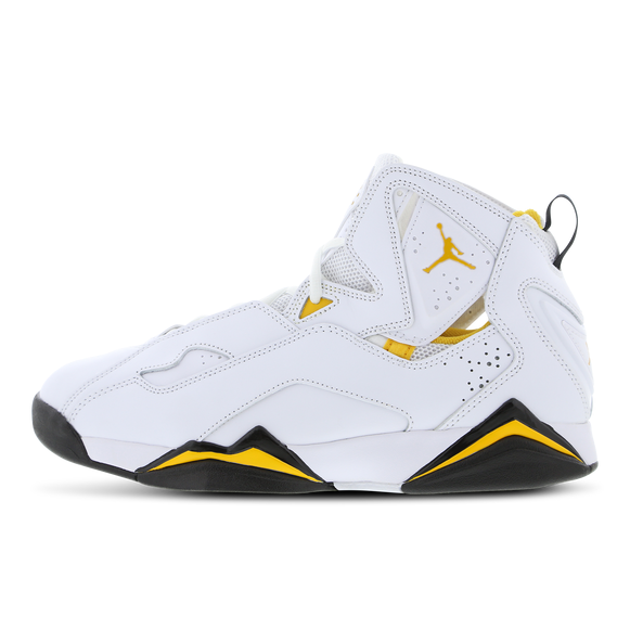 Jordan True Flight White-Black-Yellow Ochre