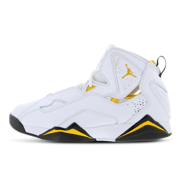 Jordan True Flight White-Black-Yellow Ochre