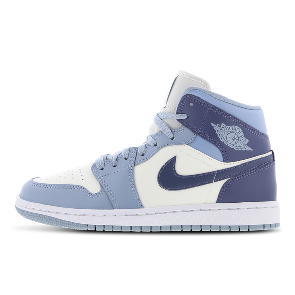 Jordan 1 Mid Blue Grey