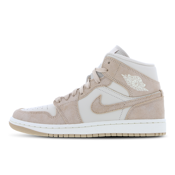 Jordan 1 Mid Brow-White