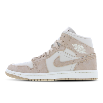 Jordan 1 Mid Brow-White