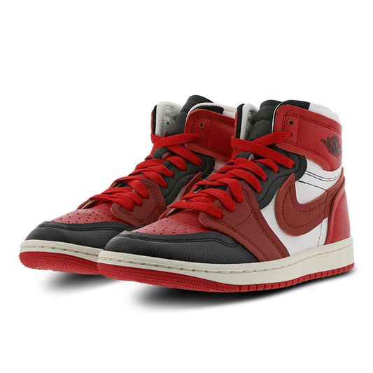 Jordan 1 Mid Red-Black