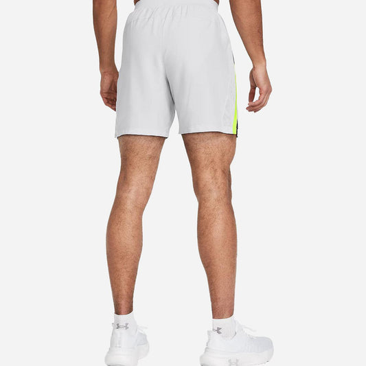 Under Armor Launch 7'' Shorts Men - White/Yellow