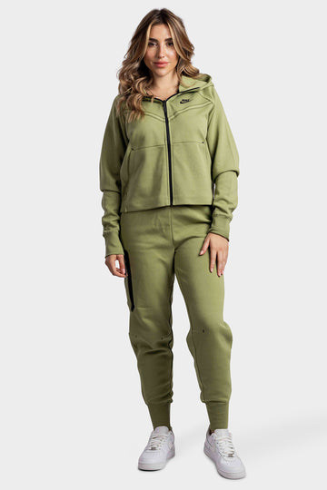 Nike Tech Fleece Women's Tracksuit Green