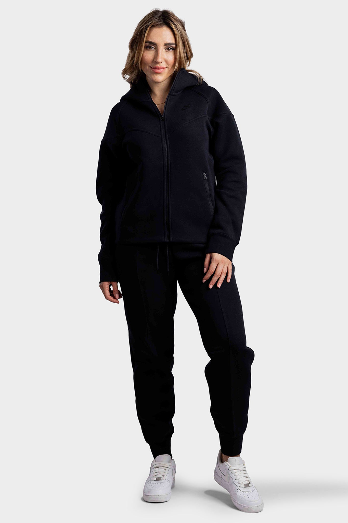 Nike Tech Fleece Tracksuit Women Black