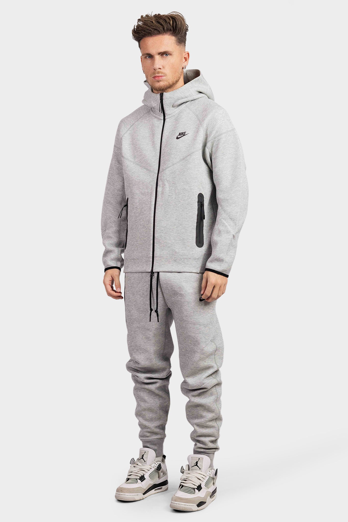 Nike Tech Fleece Tracksuit Men Gray