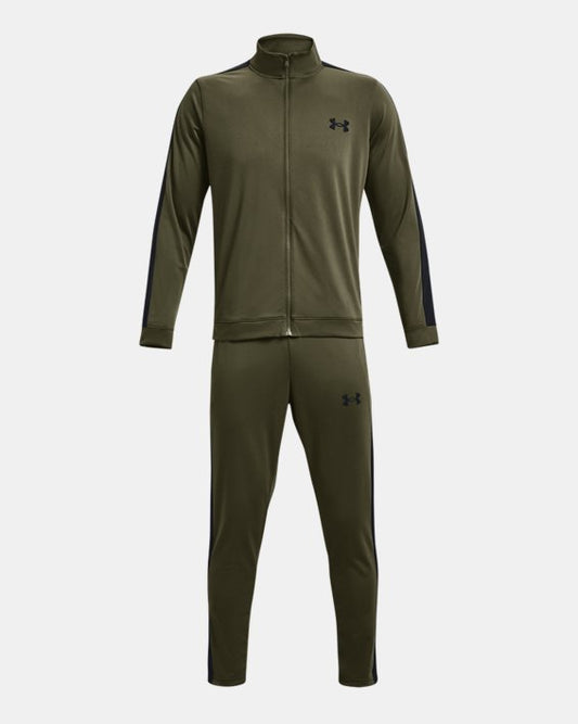 Men's tracksuit UA Knit - Marine OD Green/Black