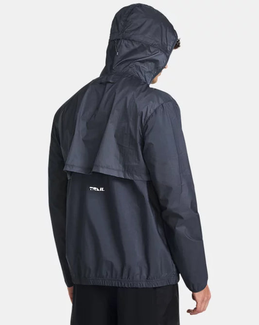 Men's UA Launch Trail jacket - Downpour Gray / Reflective