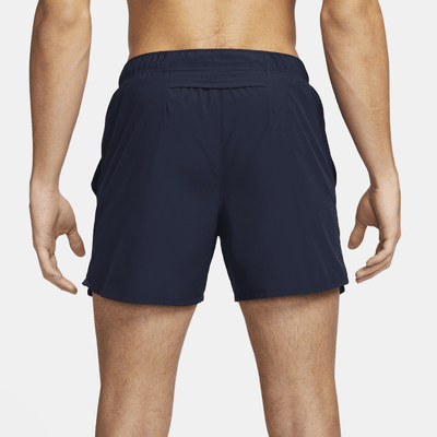 Nike Challenger Dri-FIT running shorts with inner shorts for men (13 cm) - Obsidian/Black