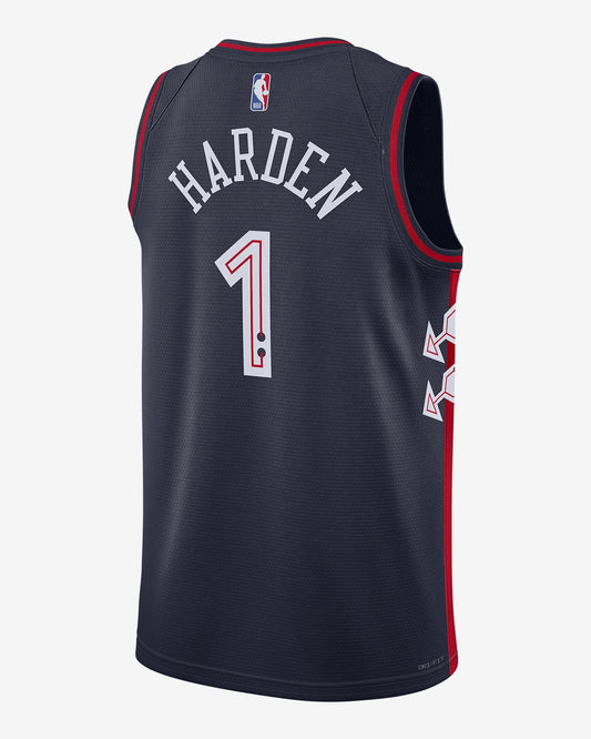 James Harden Philadelphia 76ers City Edition 2023/24 Men's Nike Dri-FIT NBA Swingman Jersey
