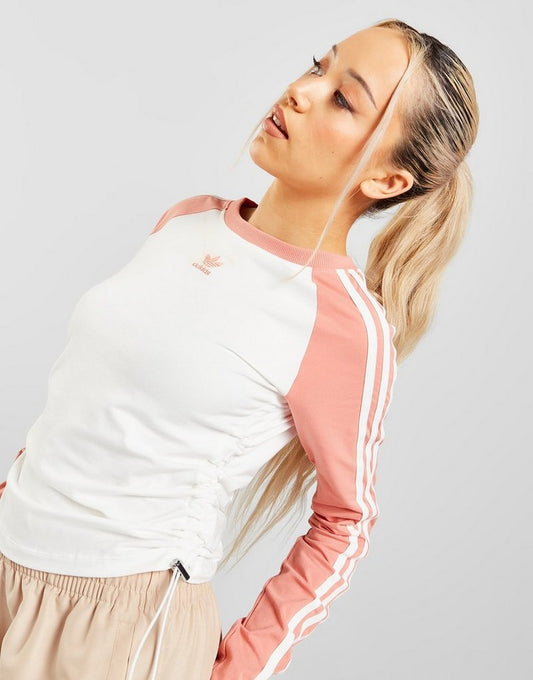 Adidas Originals Slim Raglan Long Sleeve T-Shirt