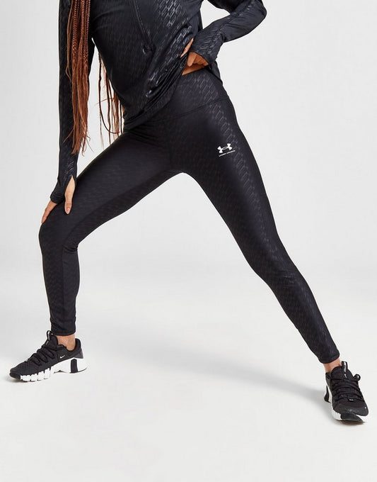 Under Armor Emboss All Over Print Tights