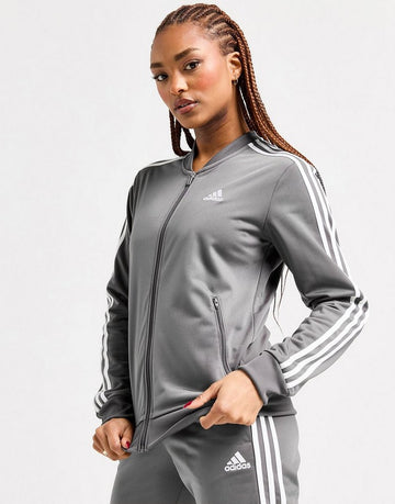 Adidas 3-Stripes Essential Tracksuit - Grey