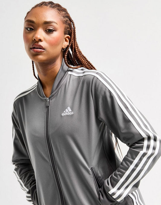 Adidas 3-Stripes Essential Tracksuit - Grey