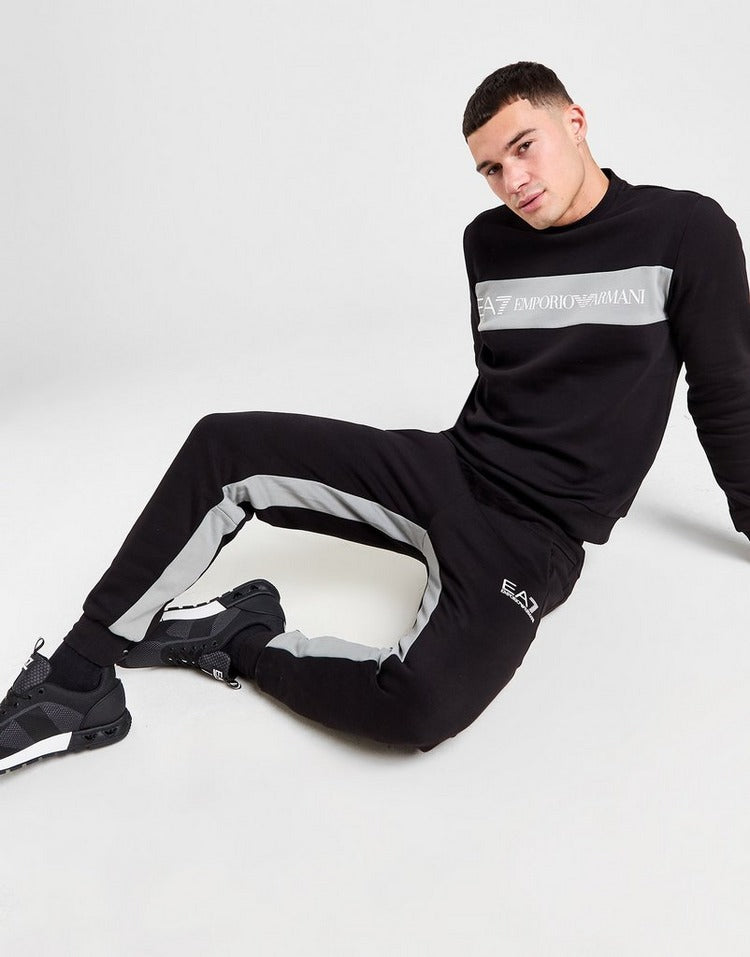 Emporio Armani EA7 Color Block Crew Tracksuit