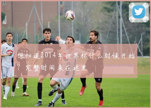想知道2014年世界杯什么时候开始？完整时间表在这里