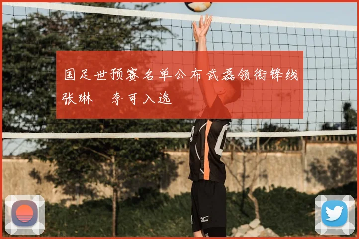 国足世预赛名单公布武磊领衔锋线张琳芃李可入选