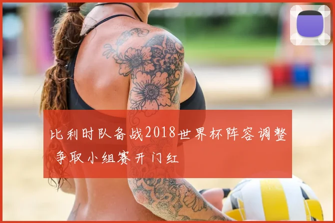 比利时队备战2018世界杯阵容调整 争取小组赛开门红