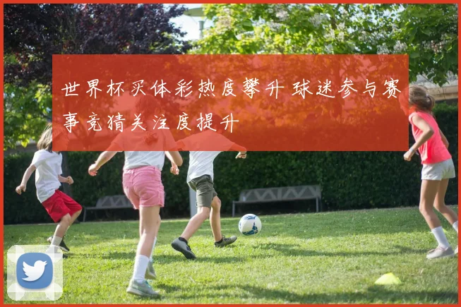 世界杯买体彩热度攀升 球迷参与赛事竞猜关注度提升